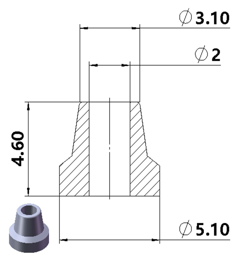 2.0mm臺階壓環