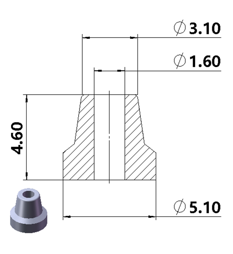 1.6mm臺階壓環